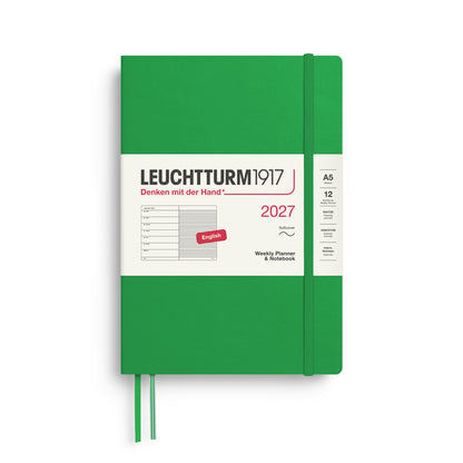 Weekly Planner & Notebook 2027 Softcover