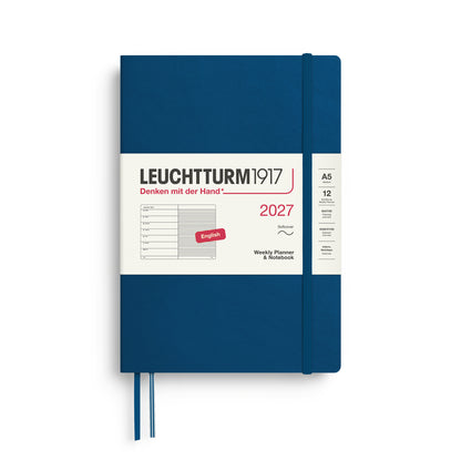 Weekly Planner & Notebook 2027 Softcover