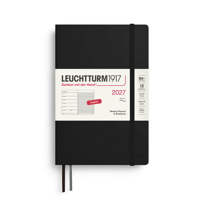 Weekly Planner & Notebook 2027 Softcover
