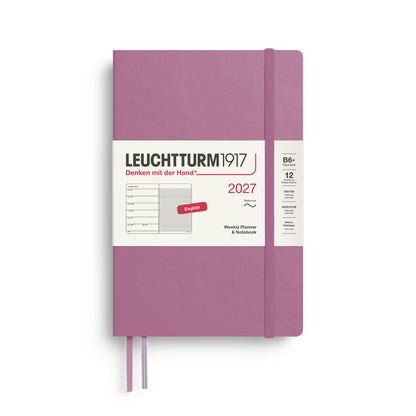 Weekly Planner & Notebook 2027 Softcover