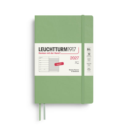 Weekly Planner & Notebook 2027 Softcover
