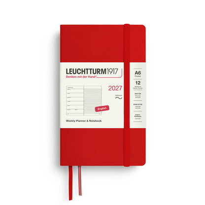 Weekly Planner & Notebook 2027 Softcover