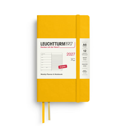 Weekly Planner & Notebook 2027 Softcover