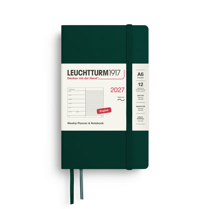 Weekly Planner & Notebook 2027 Softcover
