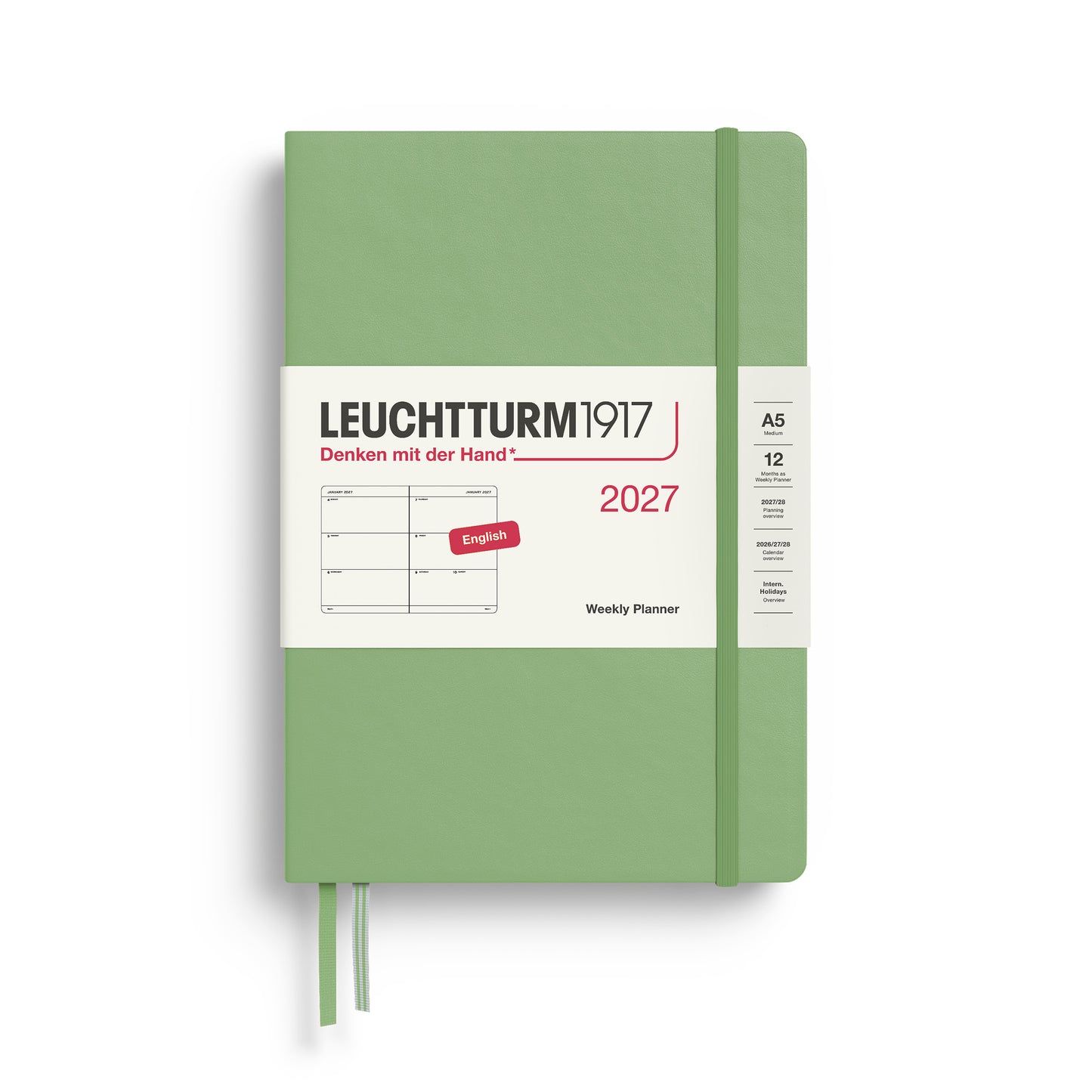 Weekly Planner 2027 Hardcover