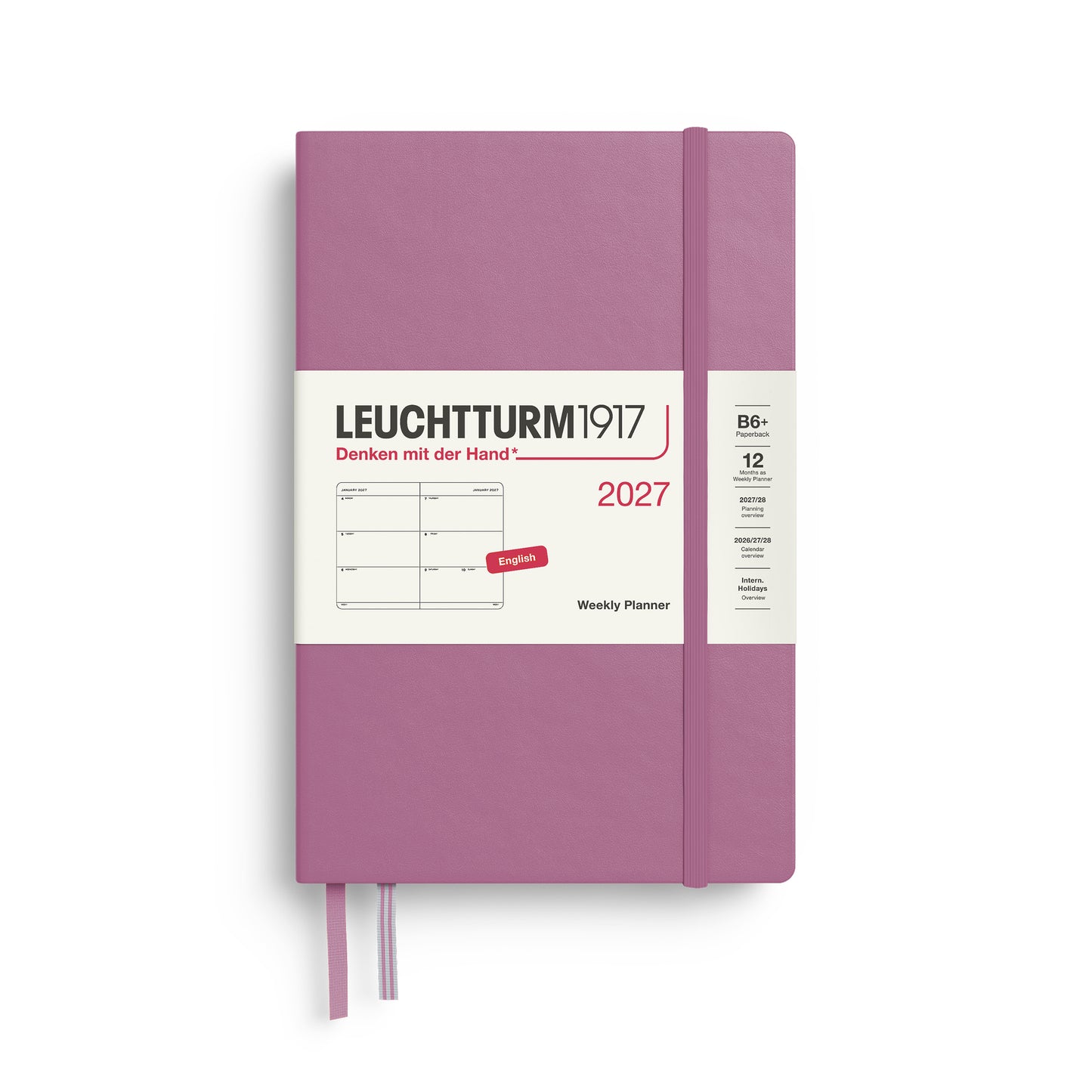 Weekly Planner 2027 Hardcover