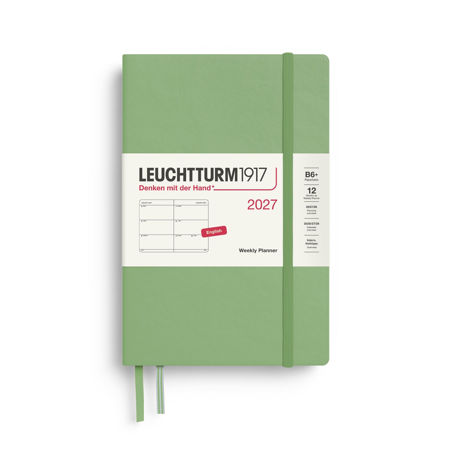 Weekly Planner 2027 Hardcover