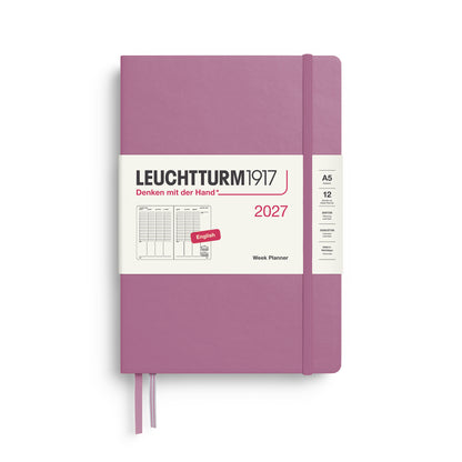 Vertical Week Planner 2027 Hardcover