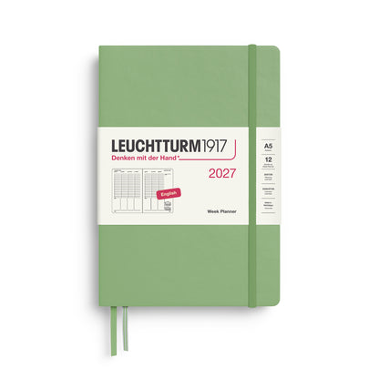 Vertical Week Planner 2027 Hardcover
