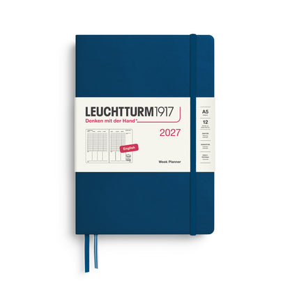 Vertical Week Planner 2027 Hardcover