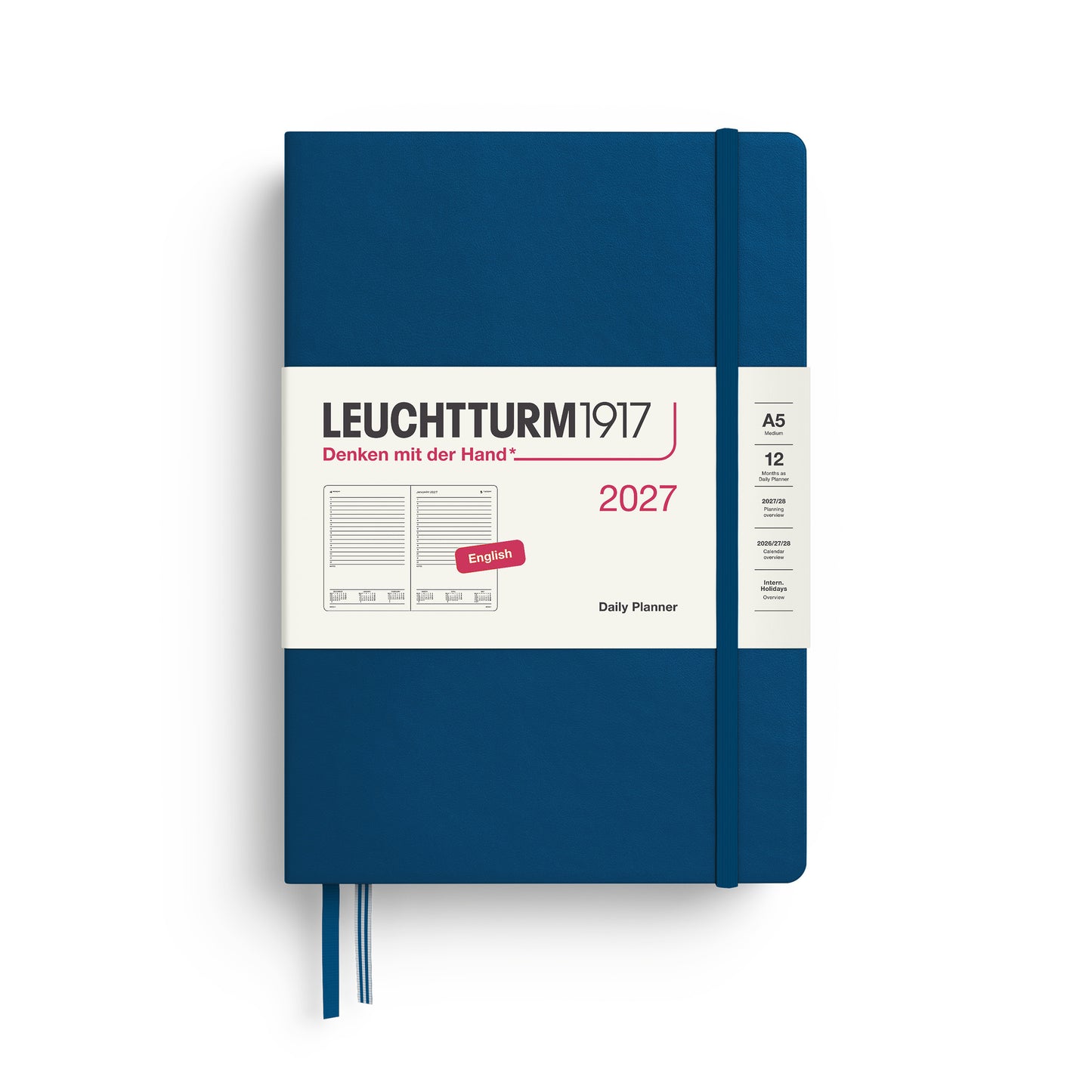 Daily Planner 2027 Hardcover