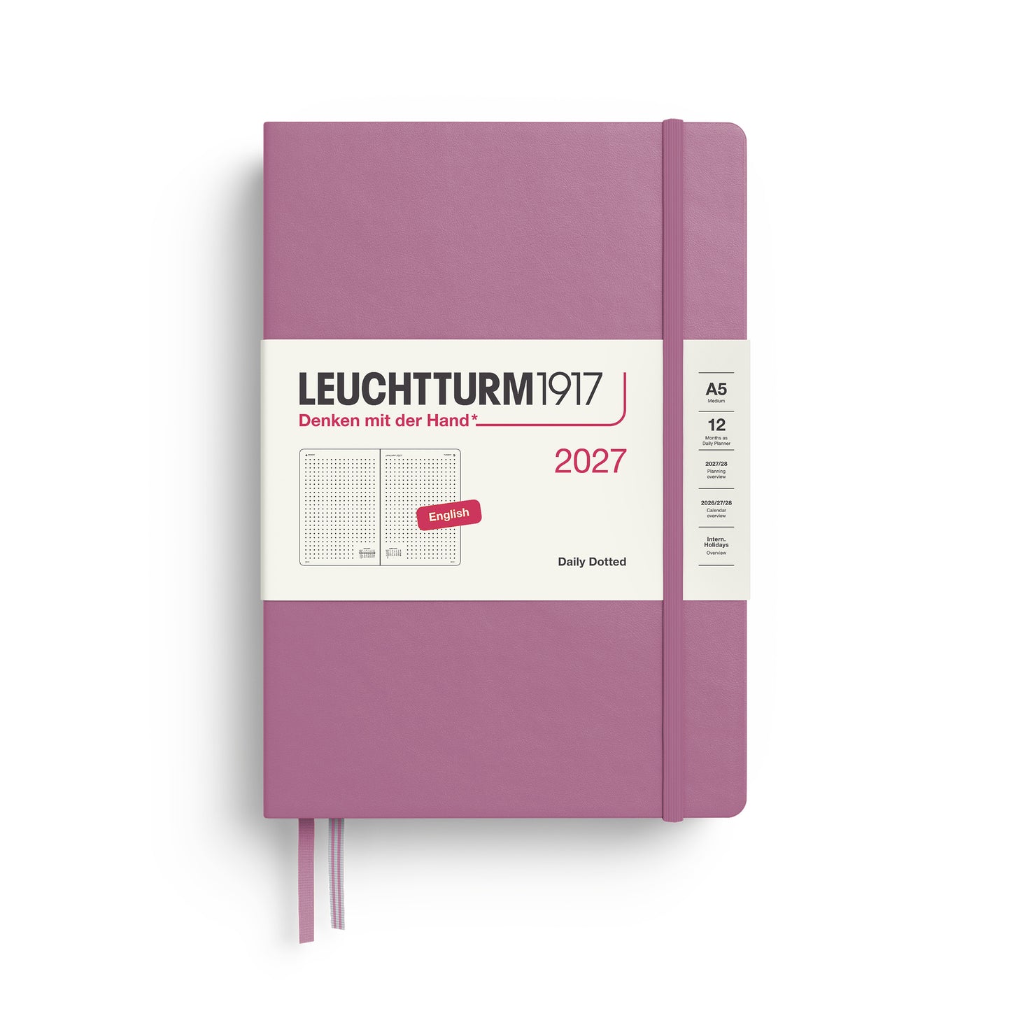 Daily Planner 2027 Hardcover