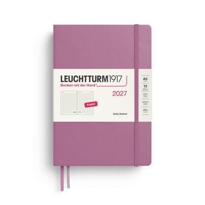 Daily Planner Dotted 2027 Hardcover
