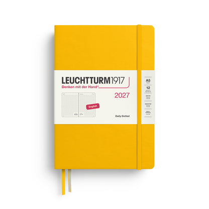 Daily Planner Dotted 2027 Hardcover