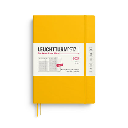 Monthly Planner & Notebook 2027 Softcover