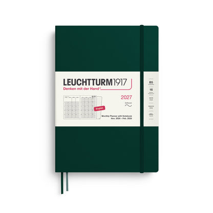 Monthly Planner & Notebook 2027 Softcover