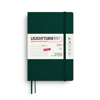 Monthly Planner & Notebook 2027 Softcover