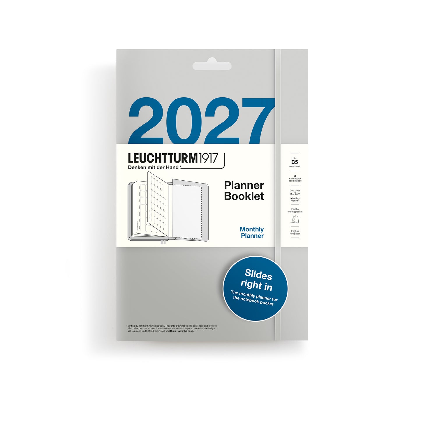 Booklet Monthly Planner 2027