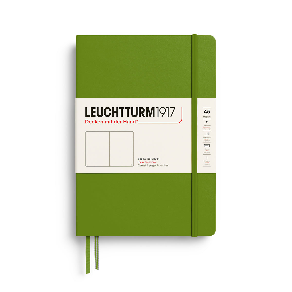 Medium A5 Hardcover Notebook