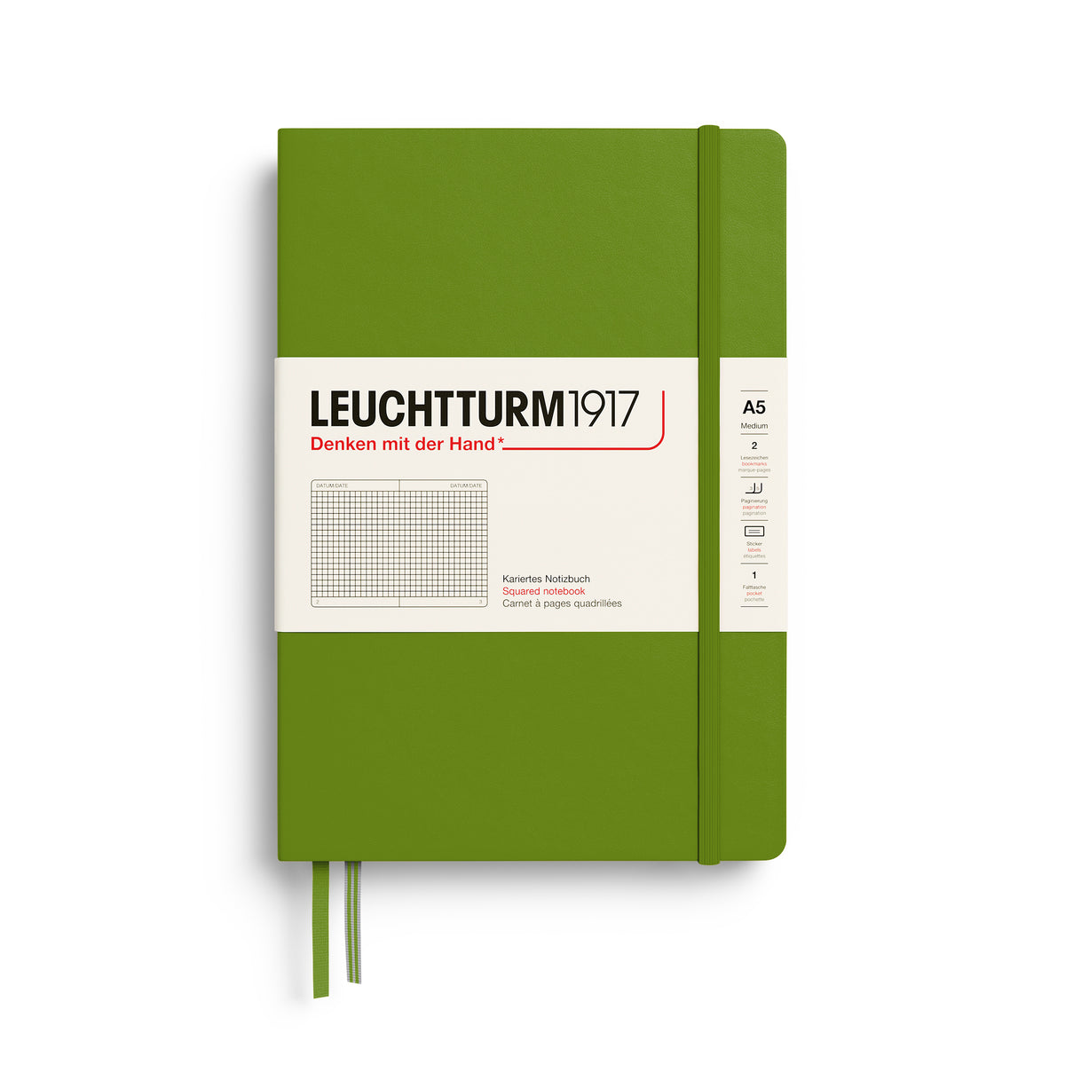 Medium A5 Hardcover Notebook