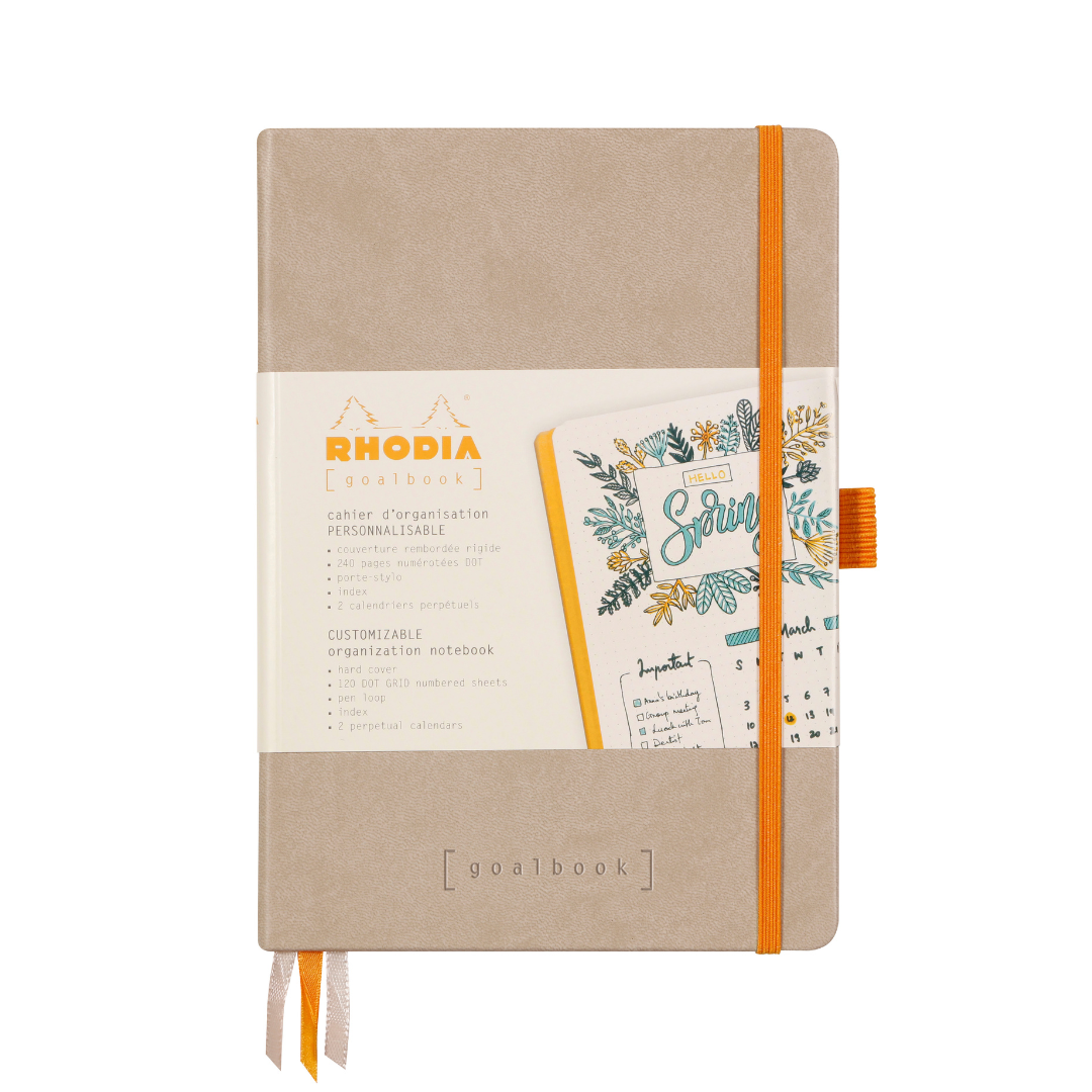 Goalbook Bullet Journal A5 Dotted Hardcover Notebook