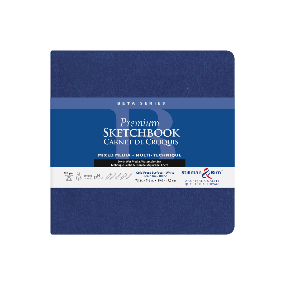 Square Softcover Sketchbook (7.5" x 7.5")