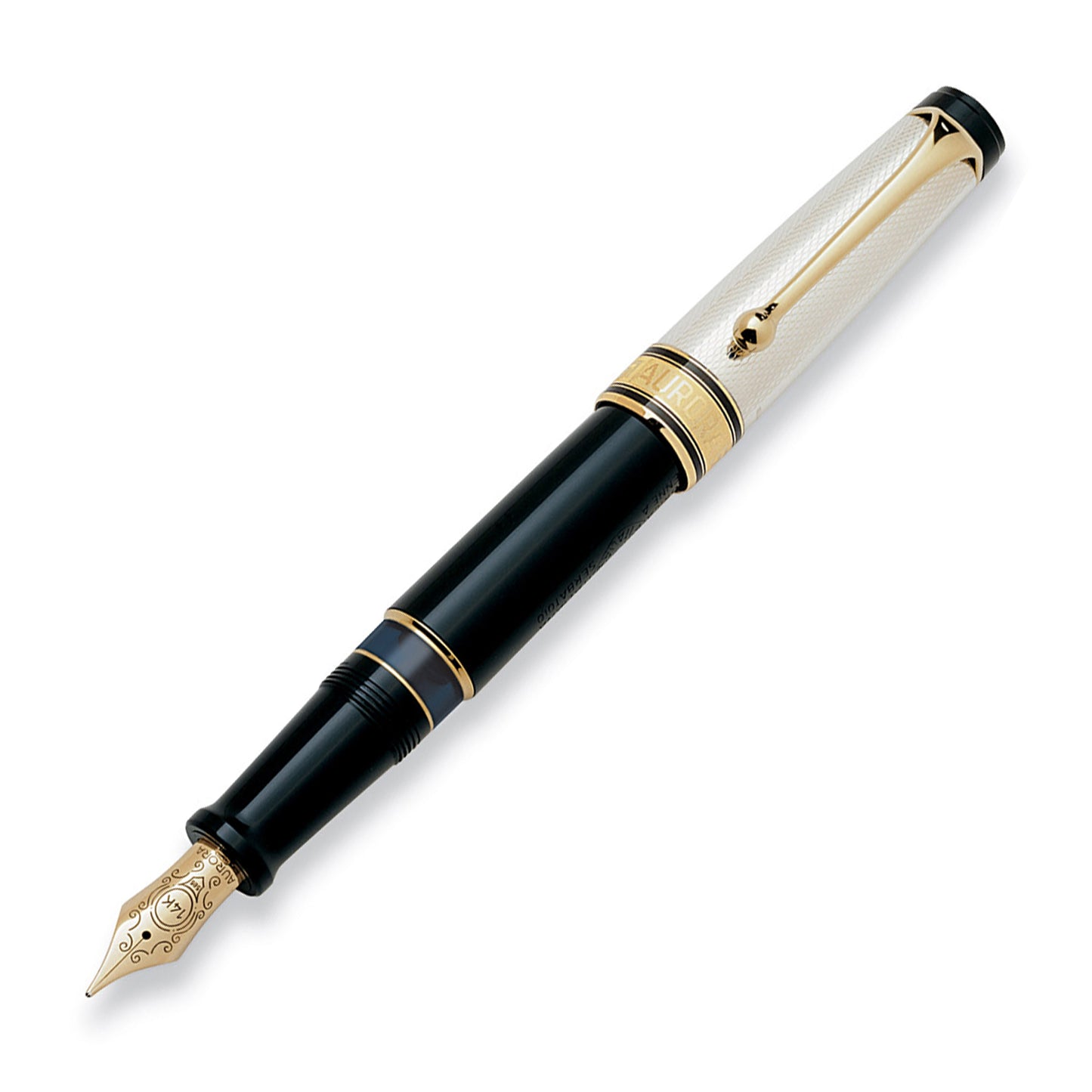 Optima Grana di Riso Guilloché Piston-Filler Fountain Pen