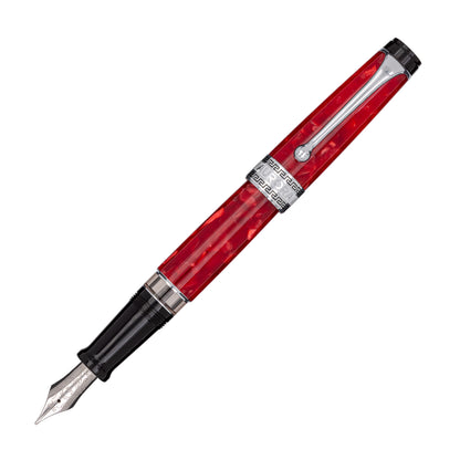 Optima Auroloide Chrome Piston-Filler Fountain Pen