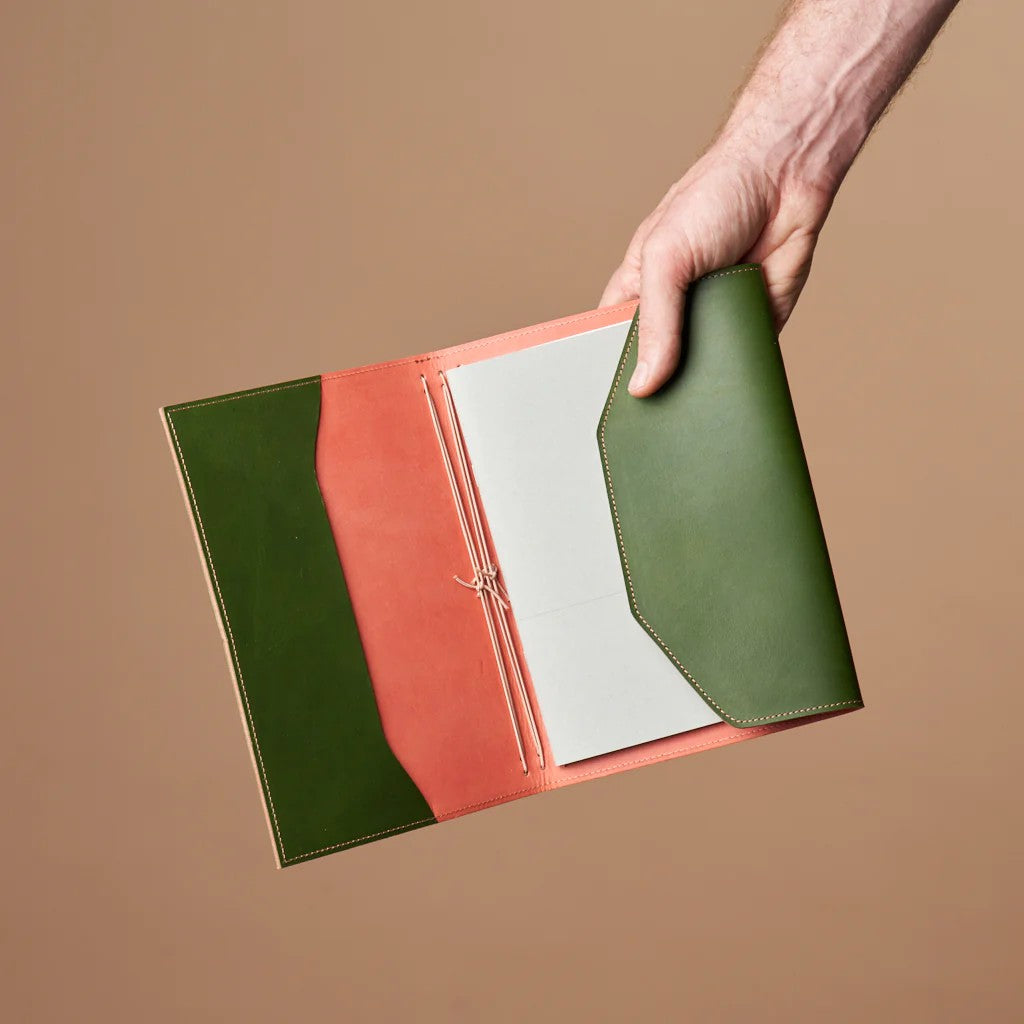 Le Trifold Leather Journal