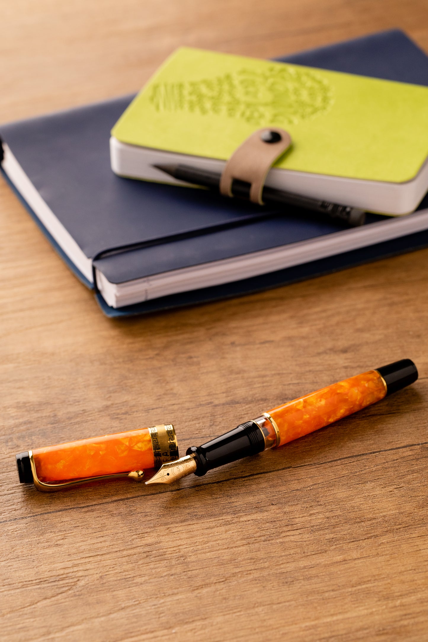 Optima Auroloide Yellow Gold Ballpoint Pen