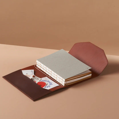 Le Trifold Leather Journal