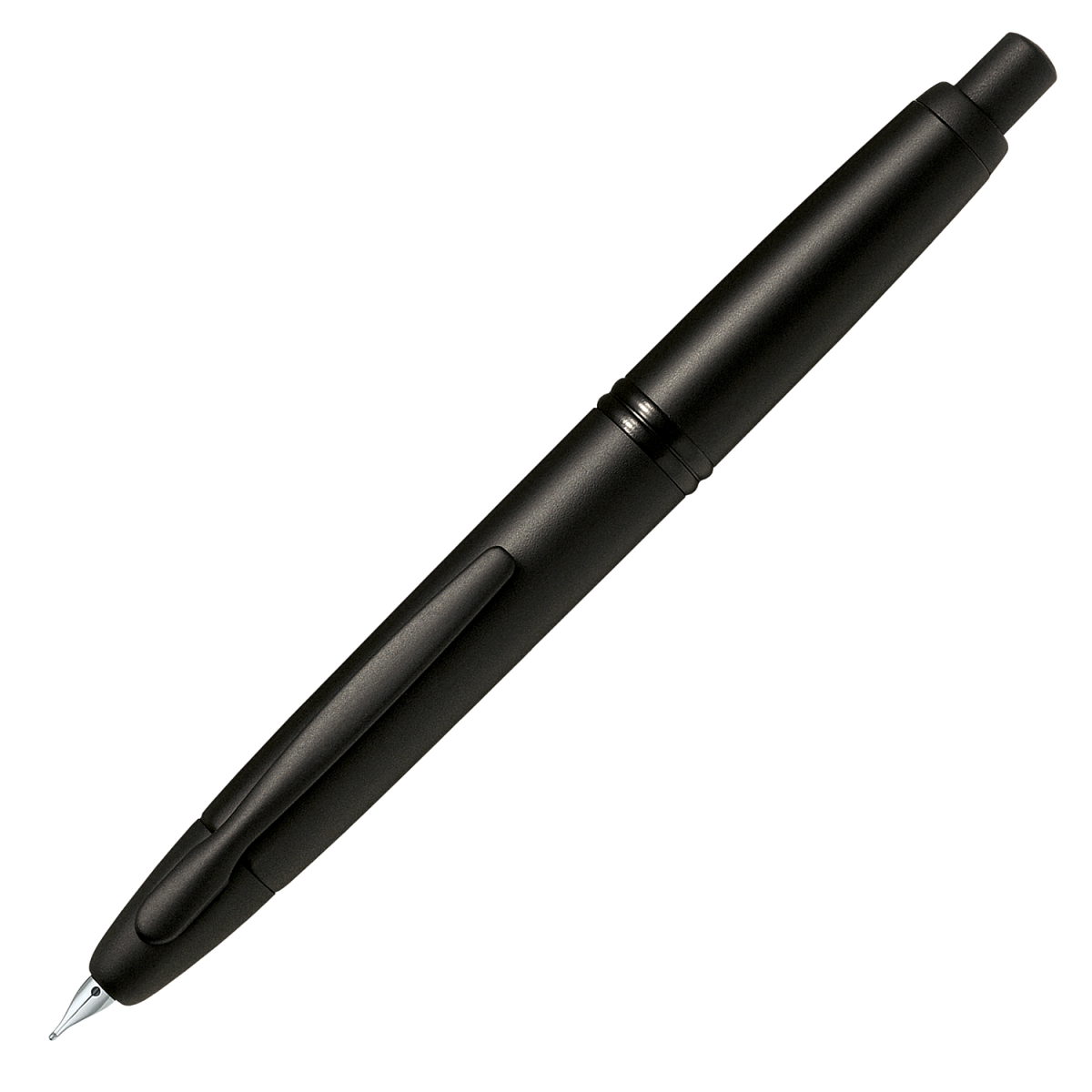 Capless Vanishing Point Matte Black Fountain Pen