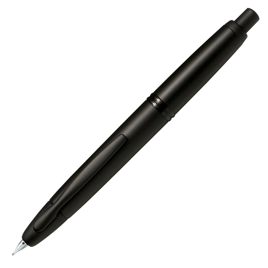 Capless Vanishing Point Matte Black Fountain Pen