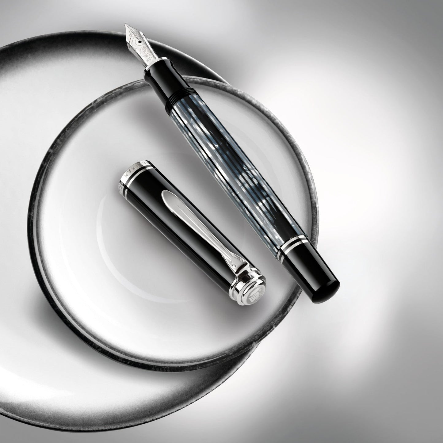 Souverän M605 Tortoiseshell-Black Special Edition Fountain Pen