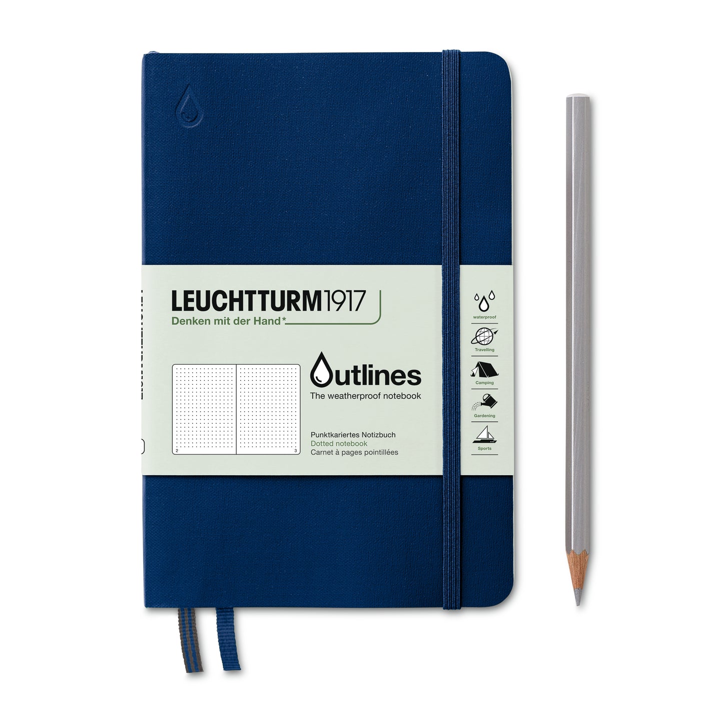 B6+ Outlines Weatherproof Notebook Flexcover