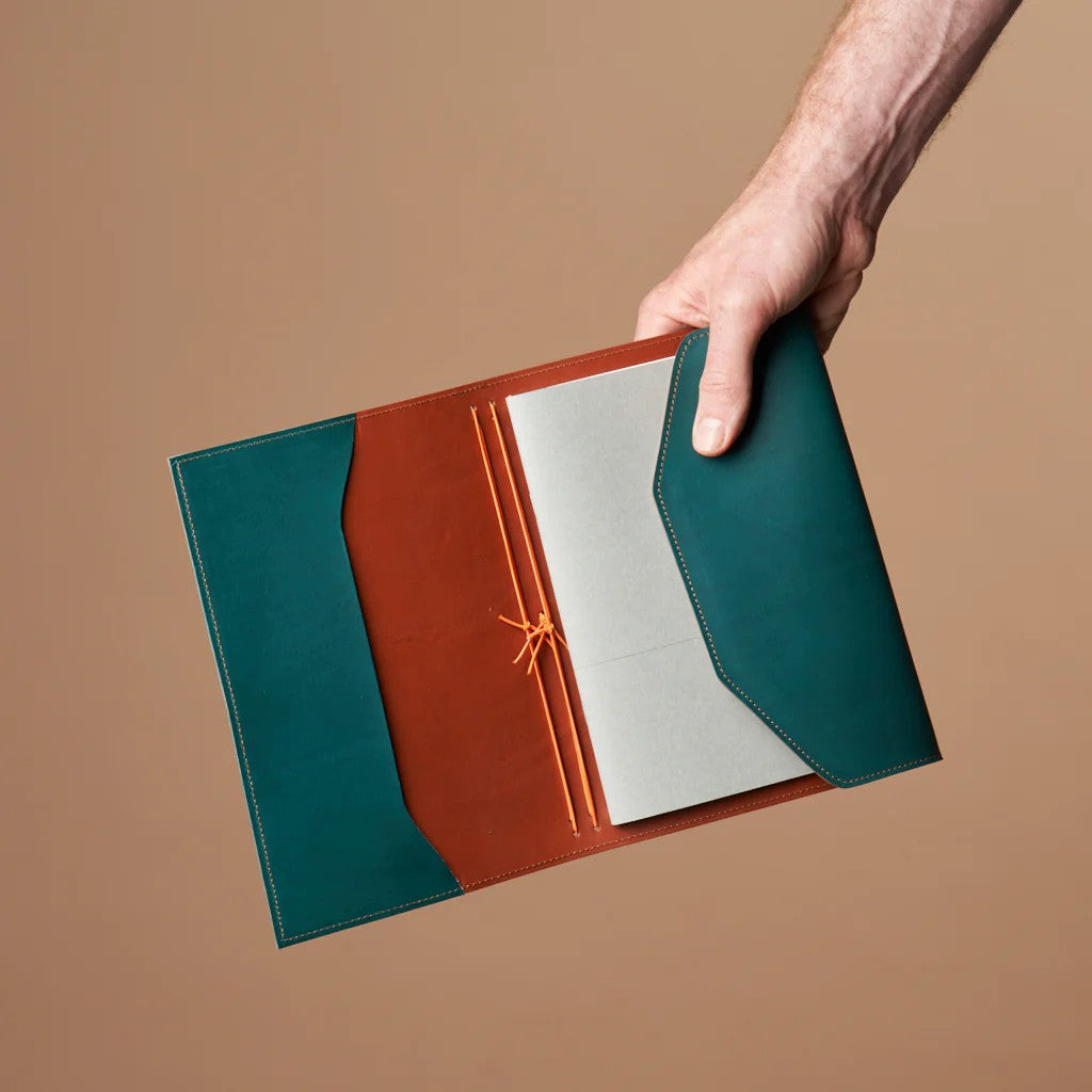 Le Trifold Leather Journal