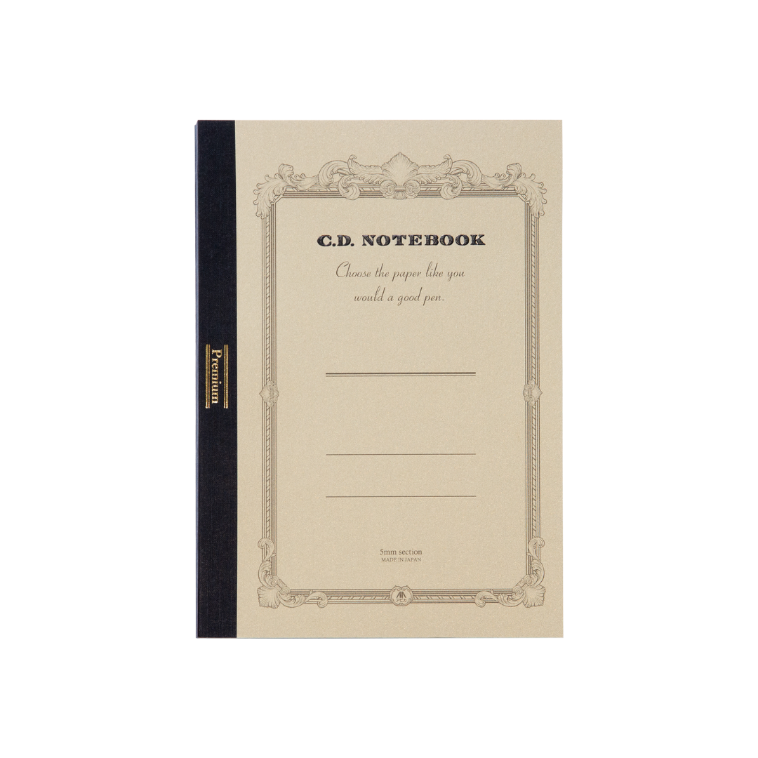 Premium Cream C.D. Classic Design Notebook