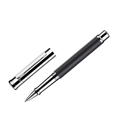 design04 Rollerball Pen Checkered Guilloche