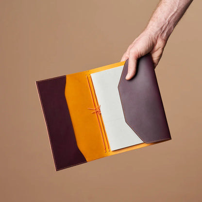 Le Trifold Leather Journal