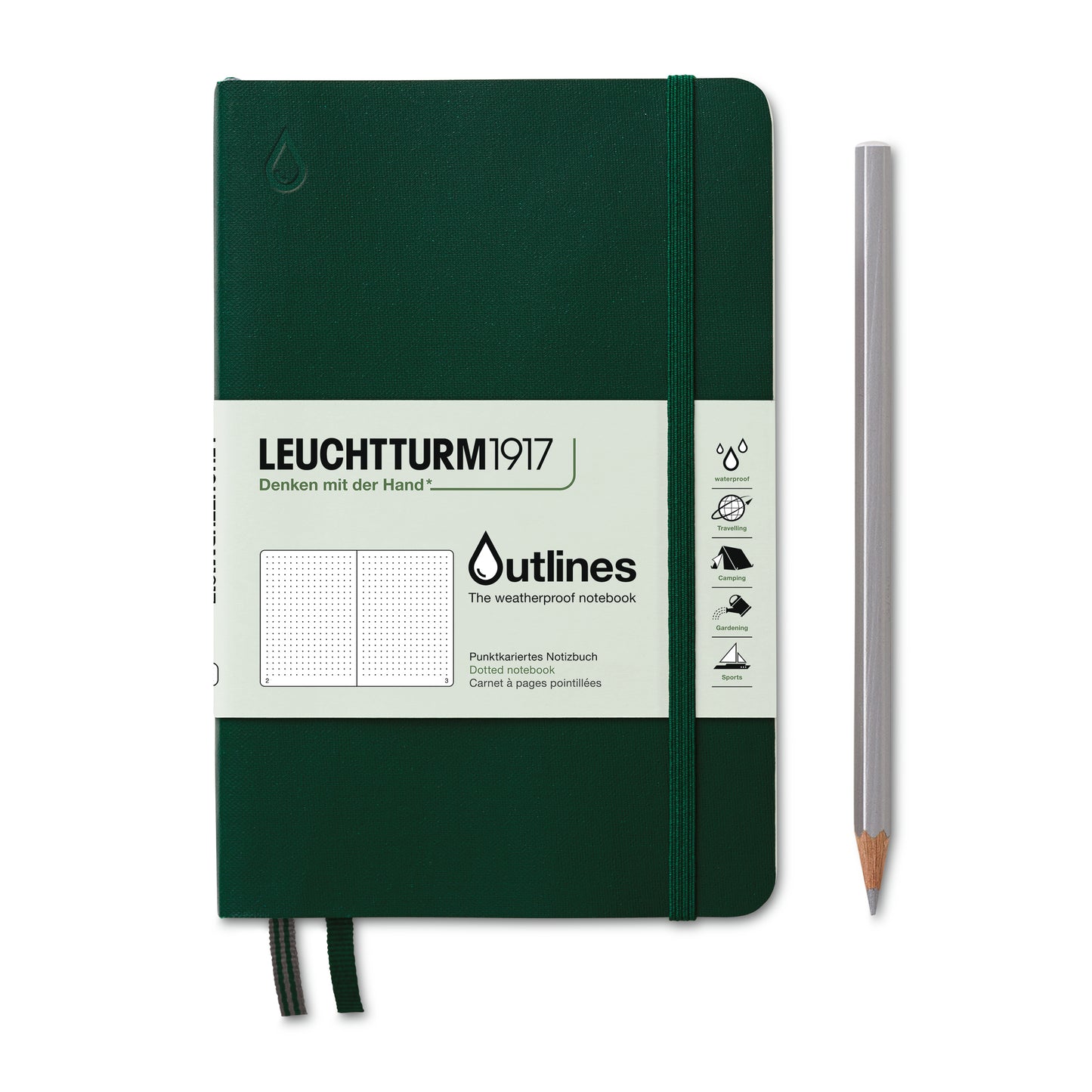 B6+ Outlines Weatherproof Notebook Flexcover