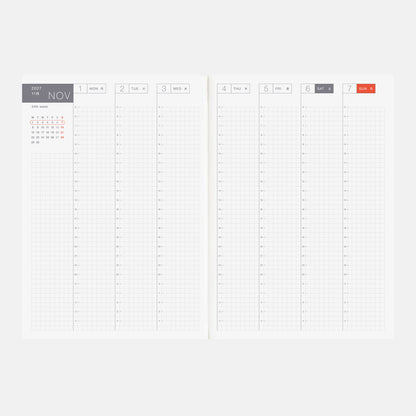 Techo Planner 2027 Book English