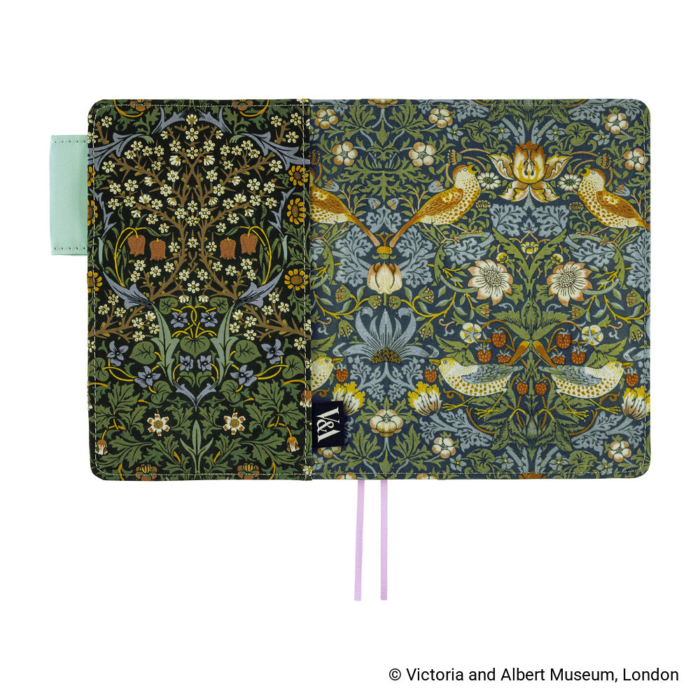 V&A Series: Strawberry Thief | Techo Planner Cover