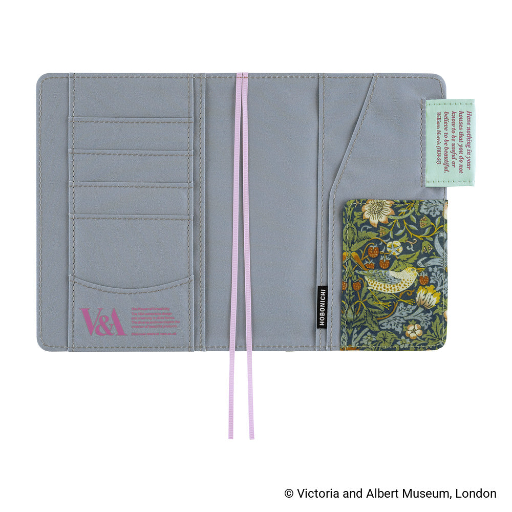V&A Series: Strawberry Thief | Techo Planner Cover
