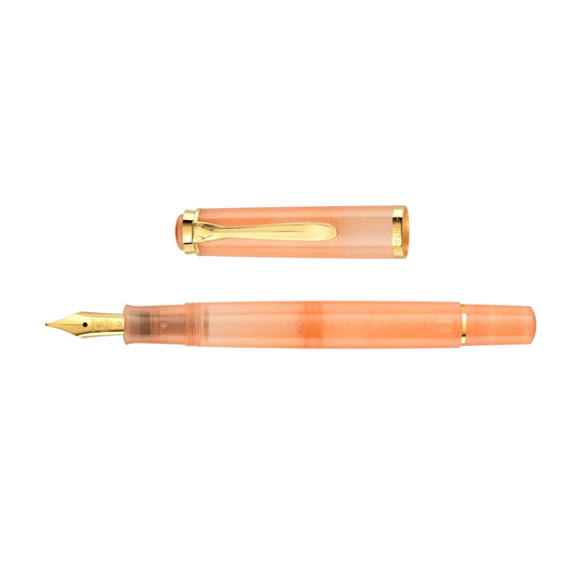 Classic M200 Apricot Achat Special Edition Fountain Pen and Ink Gift Set