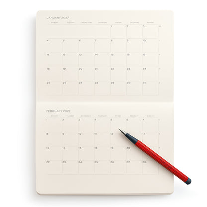 Booklet Monthly Planner 2027