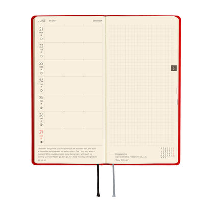 Weeks Planner 2027 English