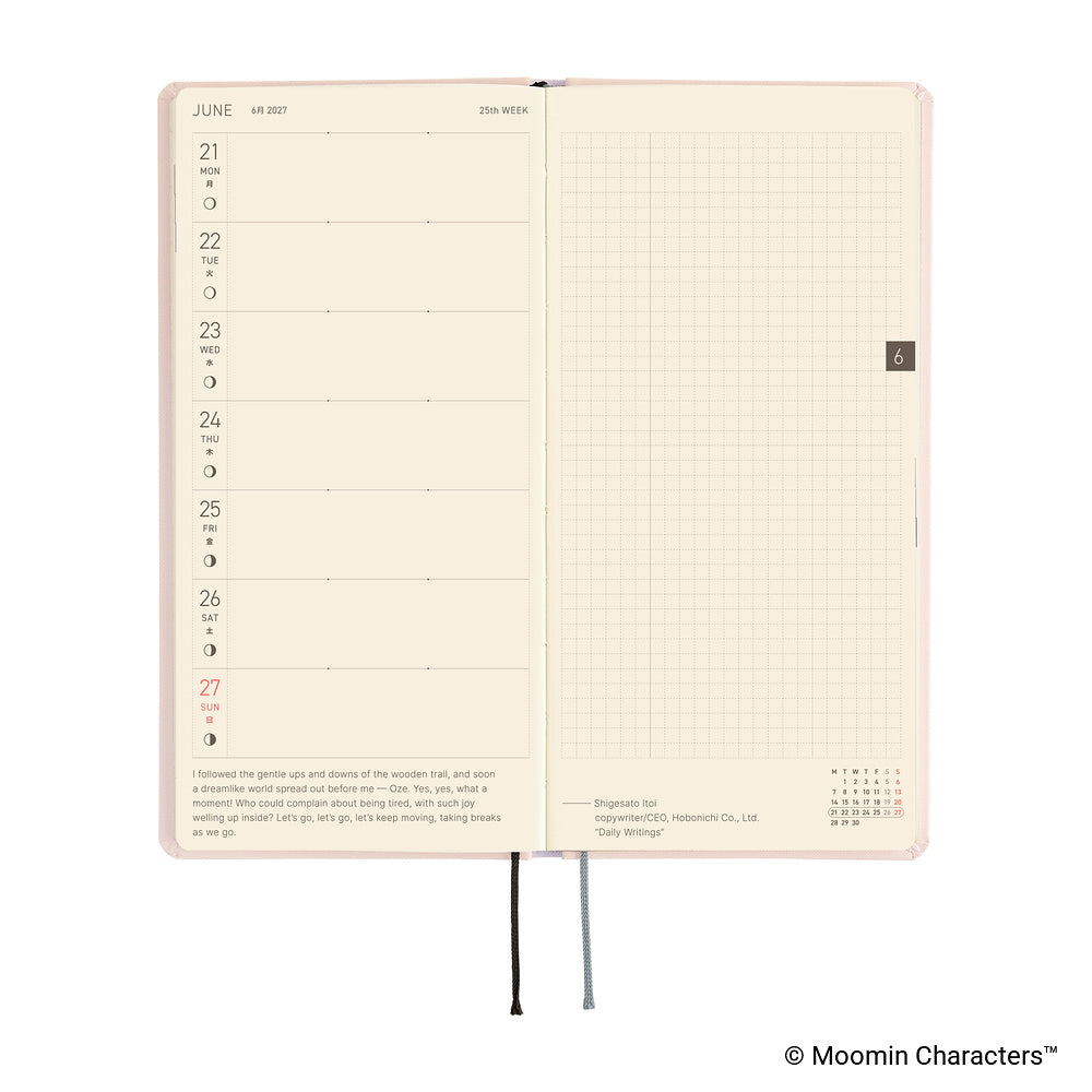 Moomin: At the Table | Weeks Planner 2027 English