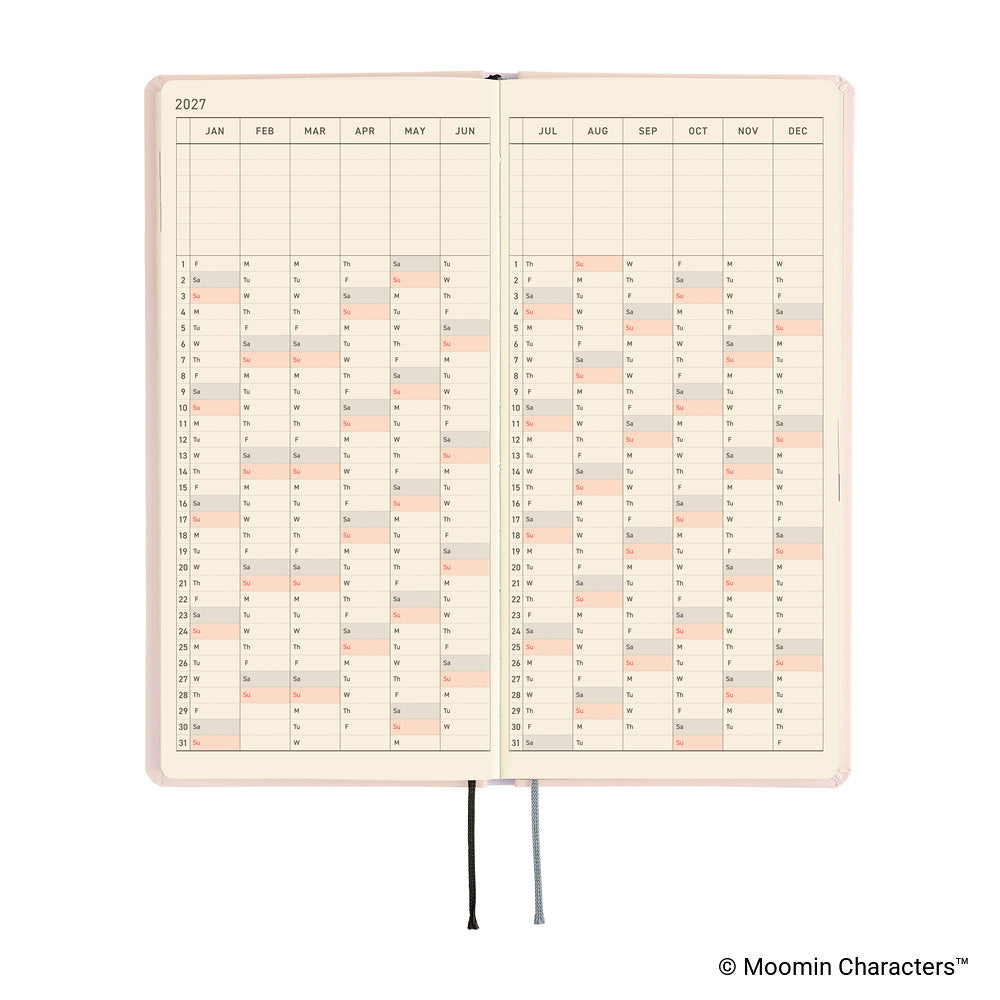Moomin: At the Table | Weeks Planner 2027 English