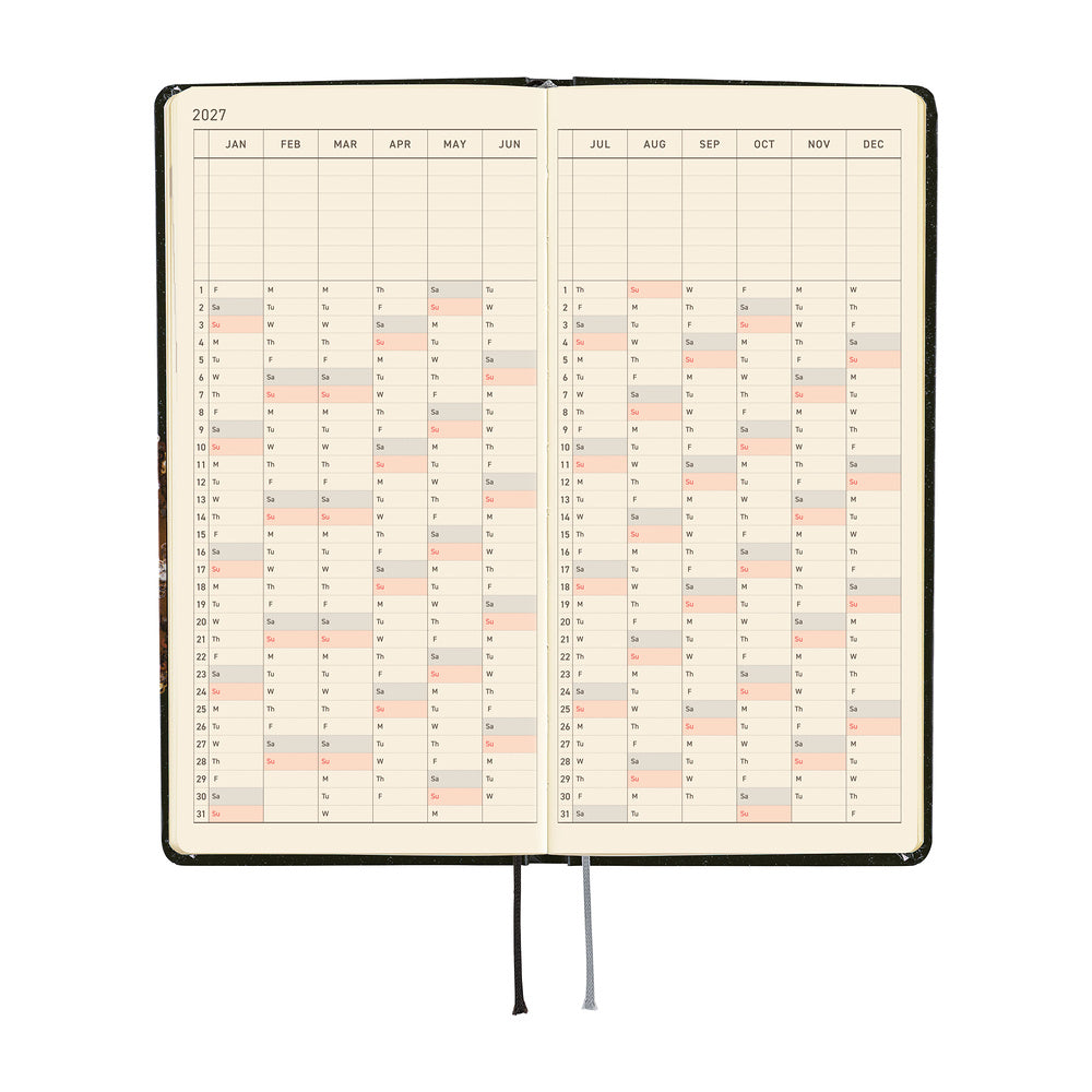 tanakadaisuke: Starlight | Weeks Planner 2027 English