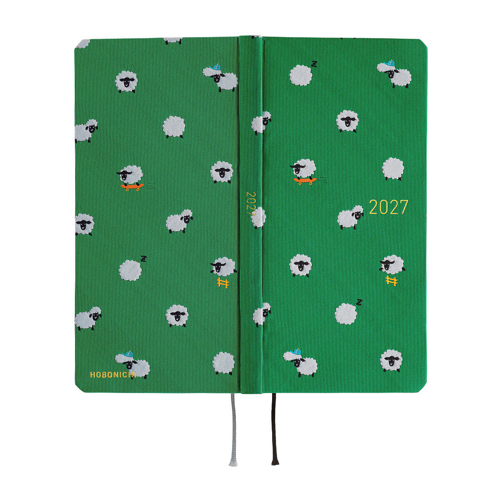 Bow & Tie: Sheep Sheep Sheep | Weeks Planner 2027 English